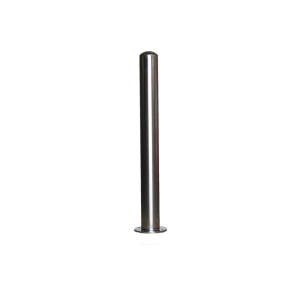 114mm Base Plate Bollards (304 Grade Stainless Steel) – Dome Top
